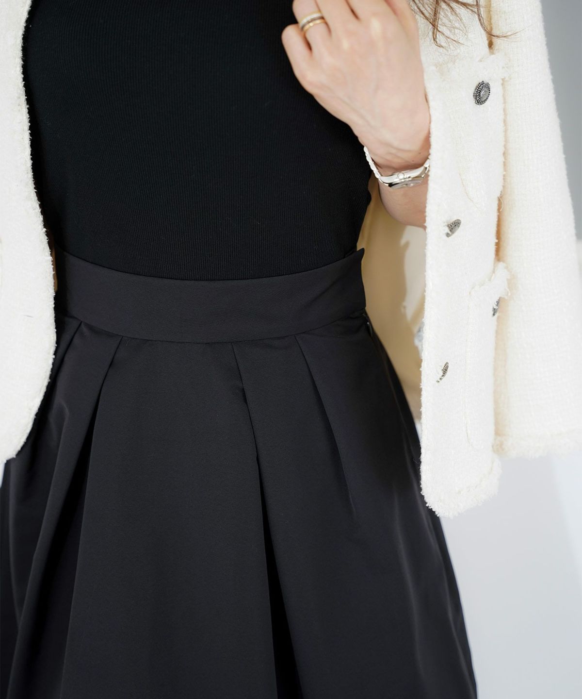 日本製 手洗い可 ボトムス レディース 上品 きれいめ オケージョン シンプル エレガント ジョイントスペース