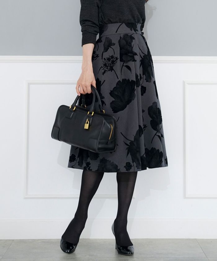 日本製 ボトムス レディース 上品 きれいめ オケージョン シンプル エレガント ジョイントスペース