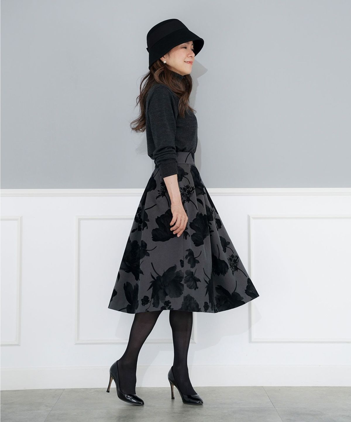 日本製 ボトムス レディース 上品 きれいめ オケージョン シンプル エレガント ジョイントスペース