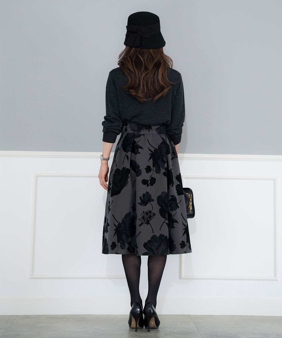 日本製 ボトムス レディース 上品 きれいめ オケージョン シンプル エレガント ジョイントスペース