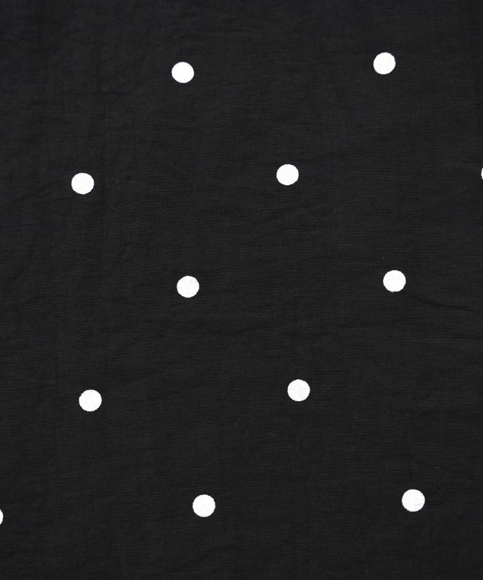 手洗い可 ボトムス レディース ドット 無地 上品 きれいめ オケージョン シンプル エレガント ジョイントスペース