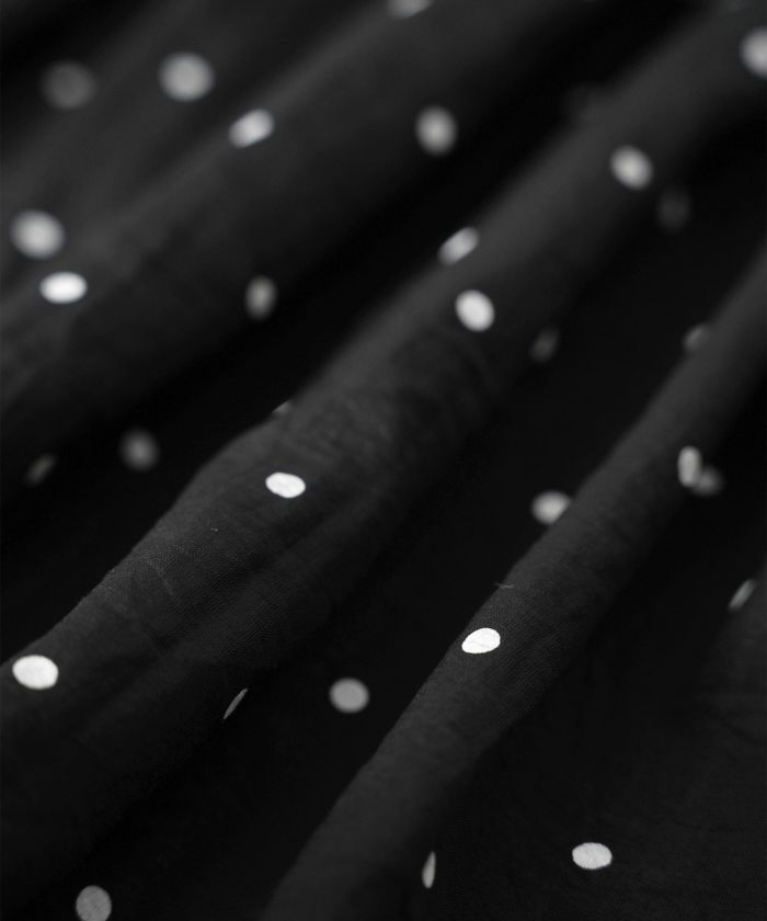 手洗い可 ボトムス レディース ドット 無地 上品 きれいめ オケージョン シンプル エレガント ジョイントスペース