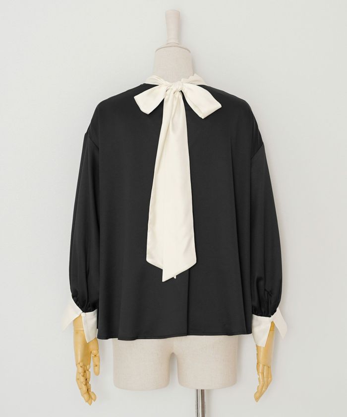 手洗い可 トップス レディース 上品 きれいめ オケージョン シンプル エレガント ジョイントスペース