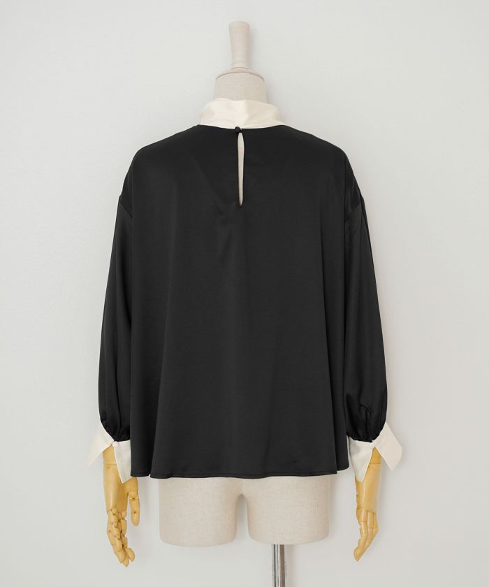 手洗い可 トップス レディース 上品 きれいめ オケージョン シンプル エレガント ジョイントスペース