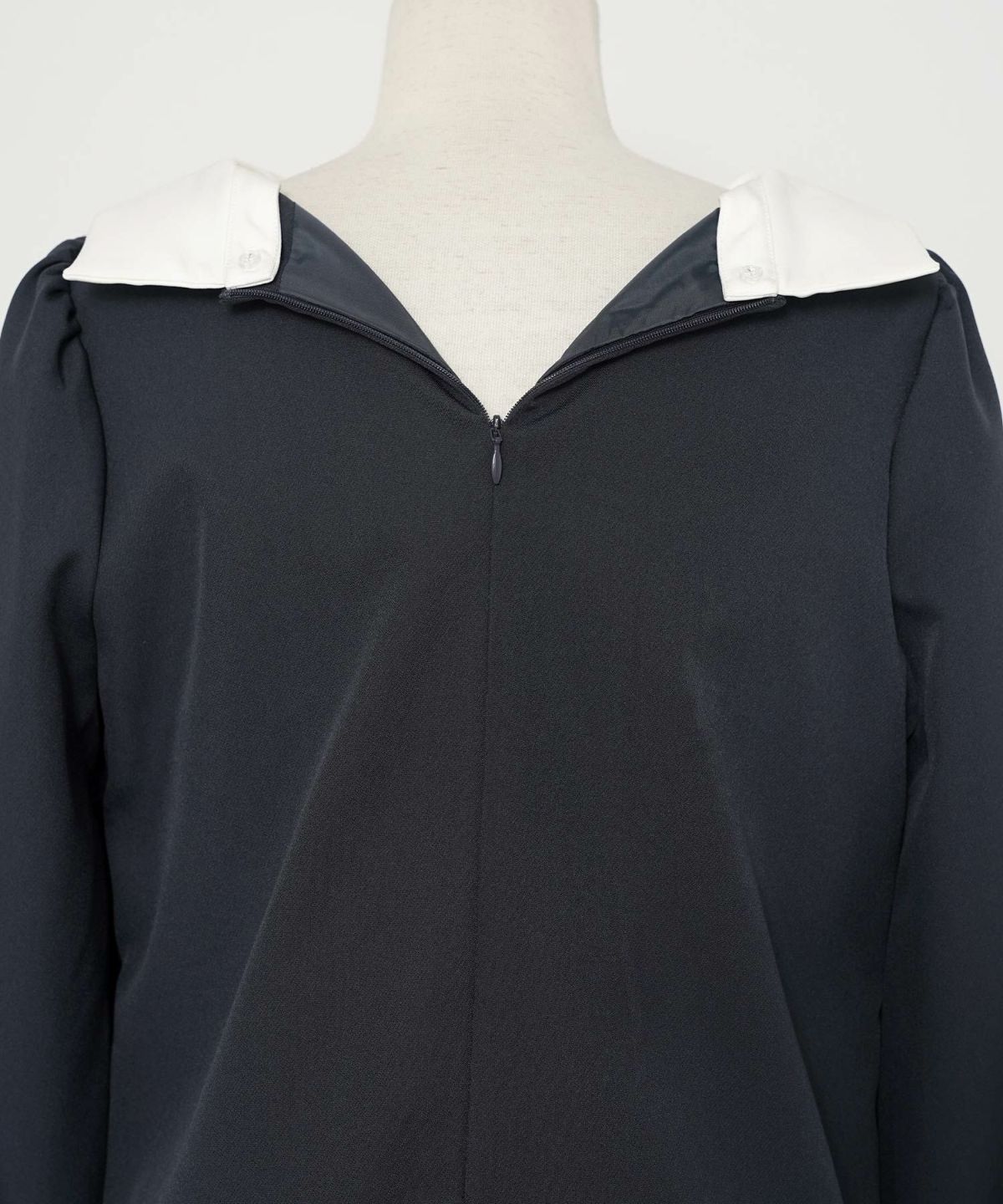 入園式 入学式 卒園式 卒業式 七五三 セレモニー フォーマル ドレス 襟付き スカラップ ティアード きれいめ レディース 大人可愛い 上品 クラシカル 清楚 華やか 長袖 春 秋 冬 低身長 高身長 サイズ展開 ママコーデ 親子行事