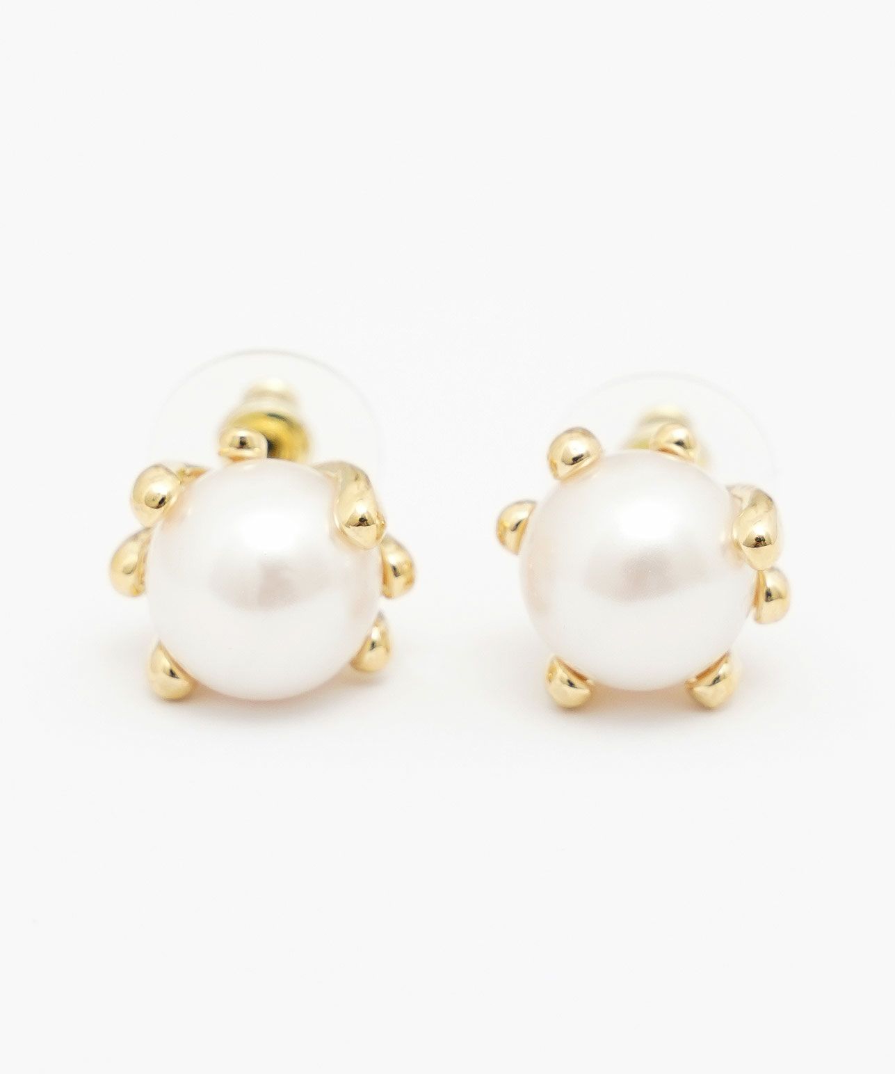 クラウン フラワー ピアス イヤリング Crown Flower Pierce Earring
