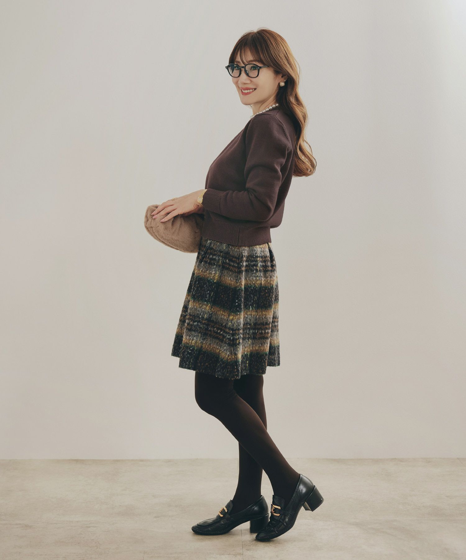 手洗い可 レディース 長袖 秋冬春 大人可愛い 上品 きれいめ オフィス 大人カジュアル フェミニン ジョイントスペース