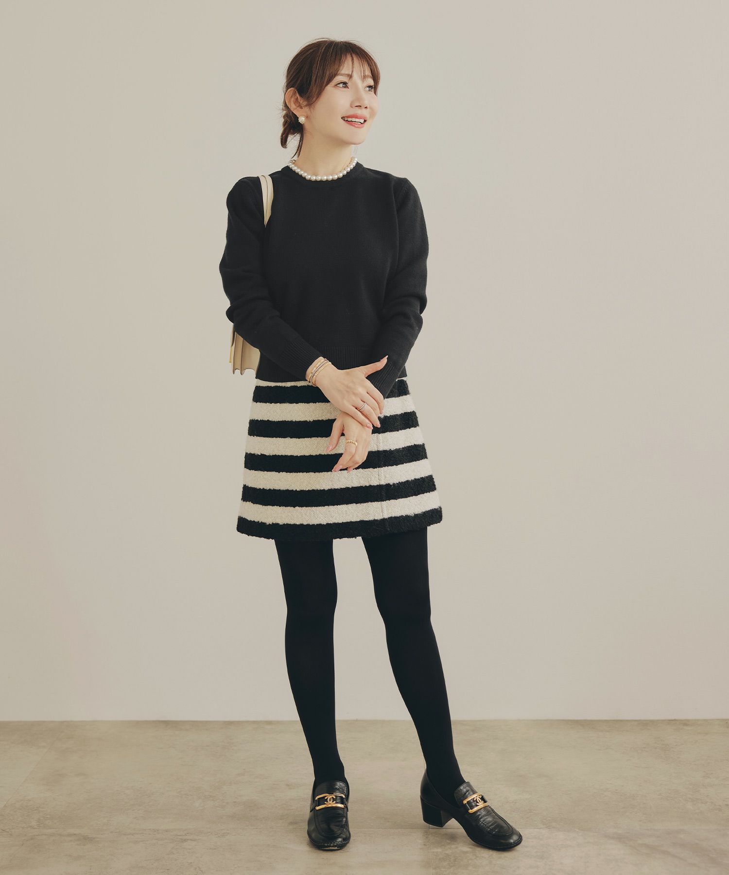 手洗い可 レディース 長袖 秋冬春 大人可愛い 上品 きれいめ オフィス 大人カジュアル フェミニン ジョイントスペース