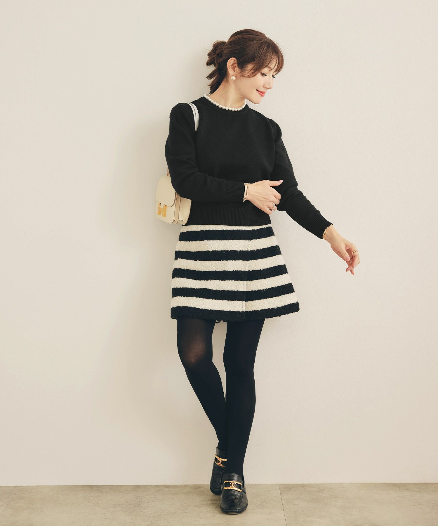 手洗い可 レディース 長袖 秋冬春 大人可愛い 上品 きれいめ オフィス 大人カジュアル フェミニン ジョイントスペース