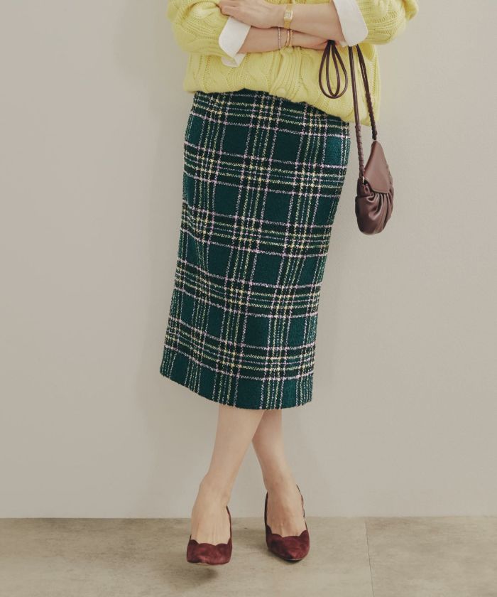 手洗い可 レディース 秋冬 大人可愛い 上品 きれいめ 大人カジュアル 柄 フェミニン ジョイントスペース