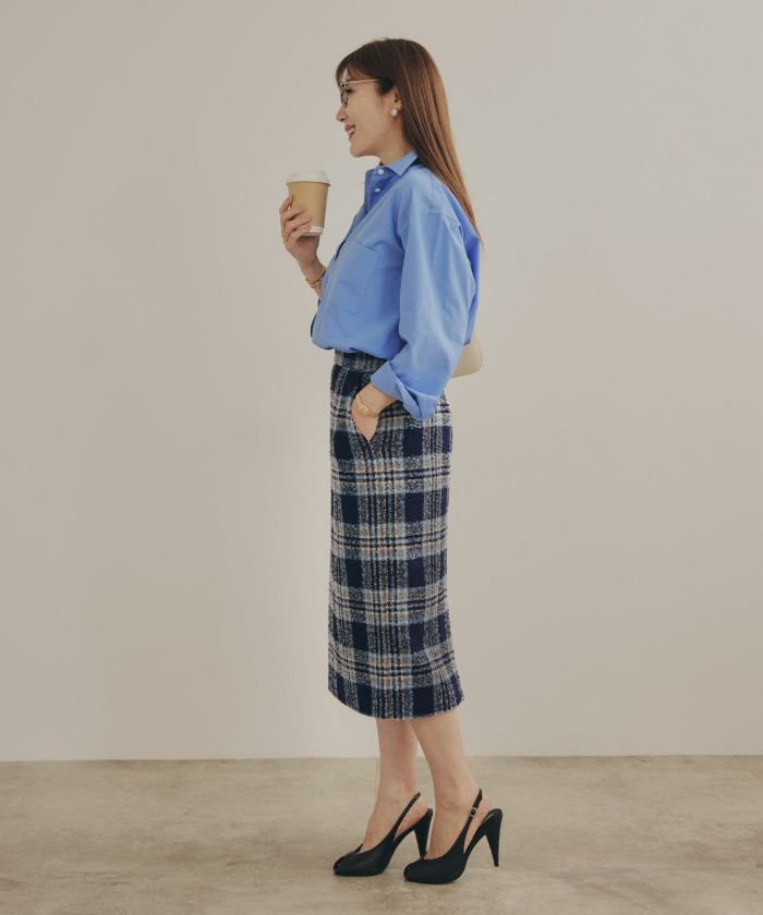 手洗い可 レディース 秋冬 大人可愛い 上品 きれいめ 大人カジュアル 柄 フェミニン ジョイントスペース