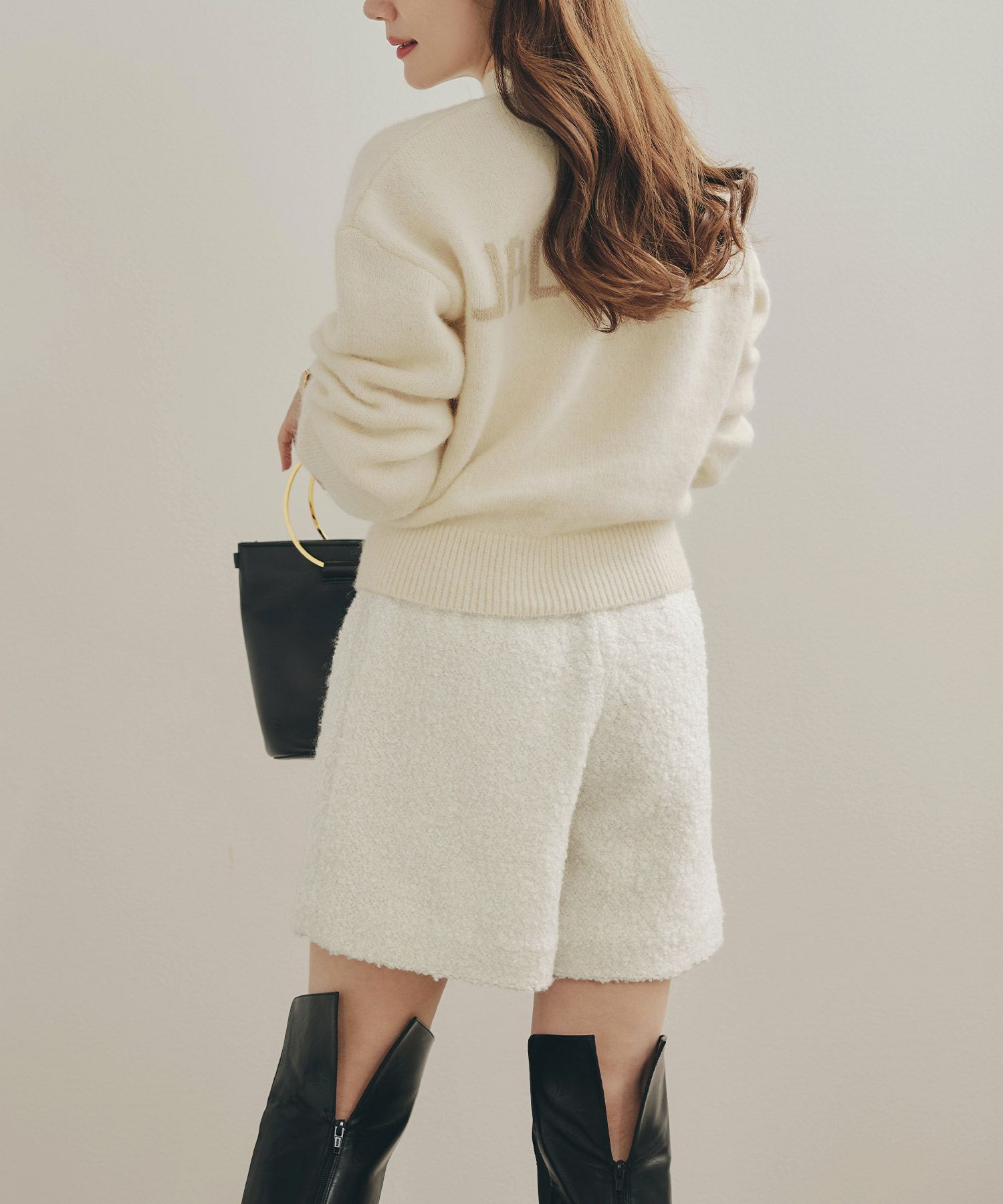 手洗い可 レディース 秋冬 大人可愛い 上品 きれいめ 大人カジュアル フェミニン ミニ丈 ジョイントスペース