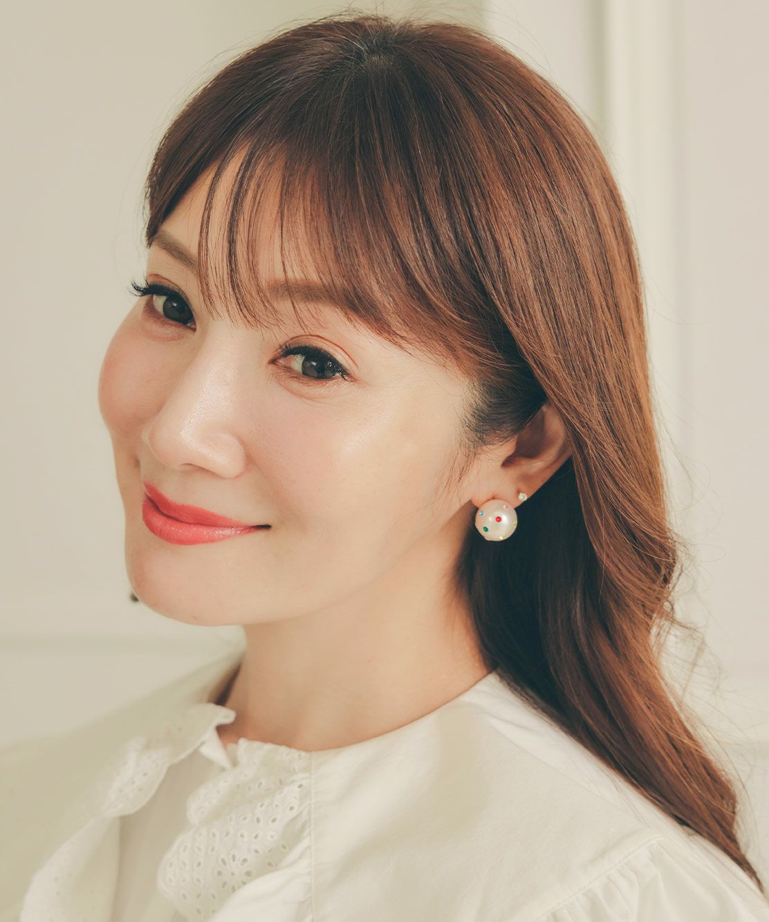 カラフル ストーン ワンポイント ピアス イヤリング Colorful Stone One Point Pierce Earring