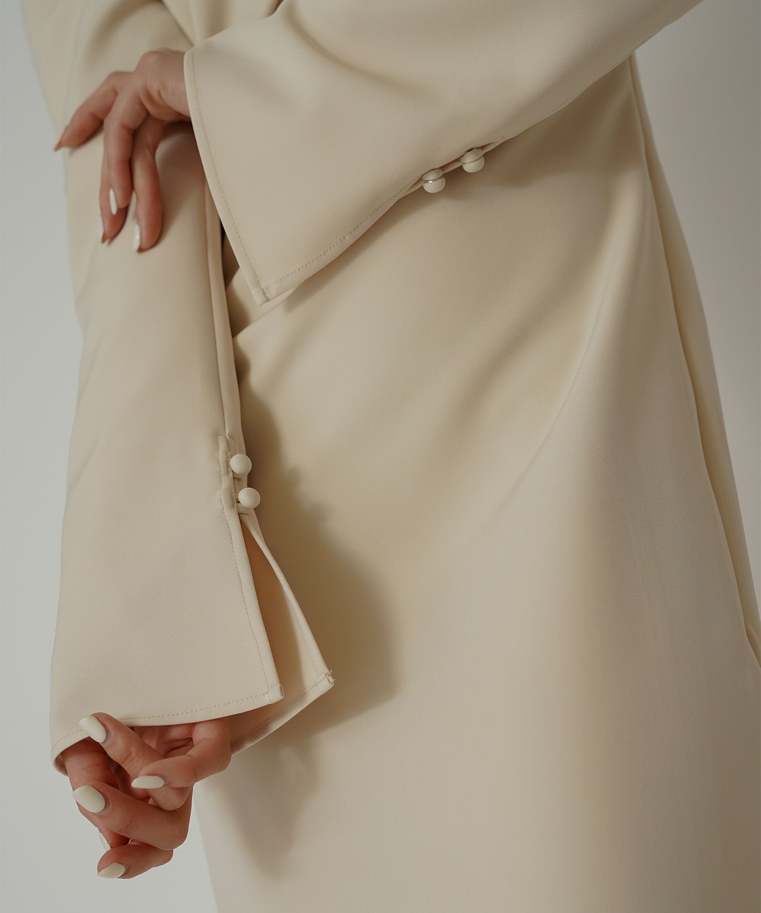 結婚式 フォーマル ディナー バックオープン パーティードレス 二次会 前撮り モード Iライン タイト 韓国風 綺麗め 細見え カジュアル KINO THE KEI