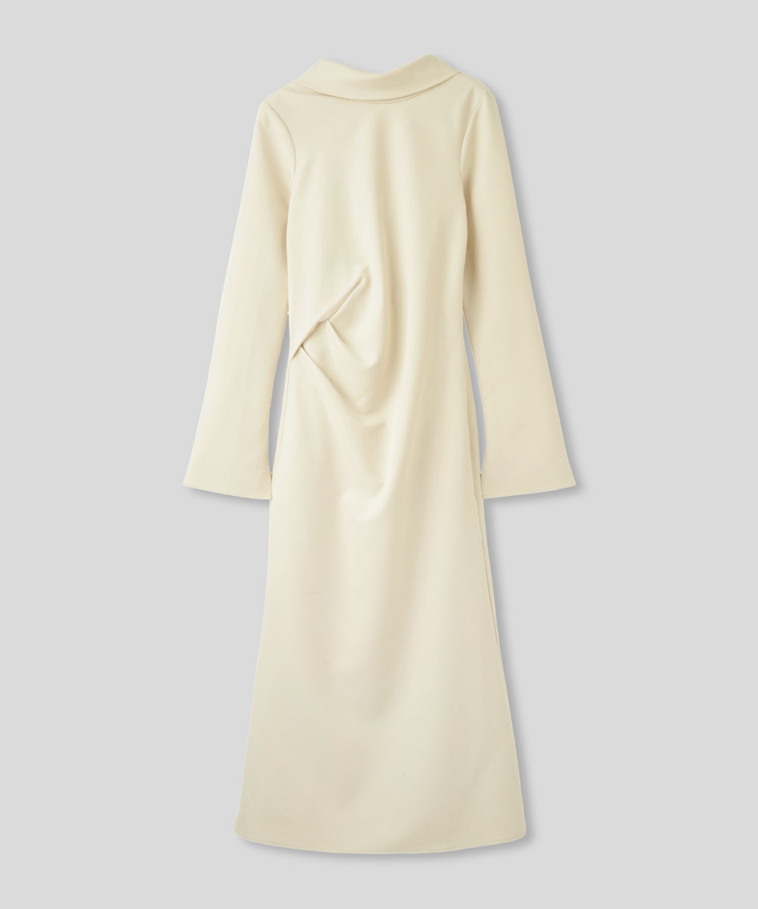 結婚式 フォーマル ディナー バックオープン パーティードレス 二次会 前撮り モード Iライン タイト 韓国風 綺麗め 細見え カジュアル KINO THE KEI