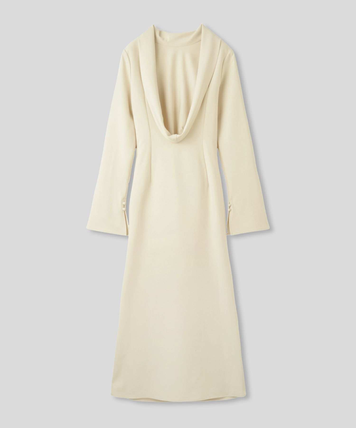 結婚式 フォーマル ディナー バックオープン パーティードレス 二次会 前撮り モード Iライン タイト 韓国風 綺麗め 細見え カジュアル KINO THE KEI