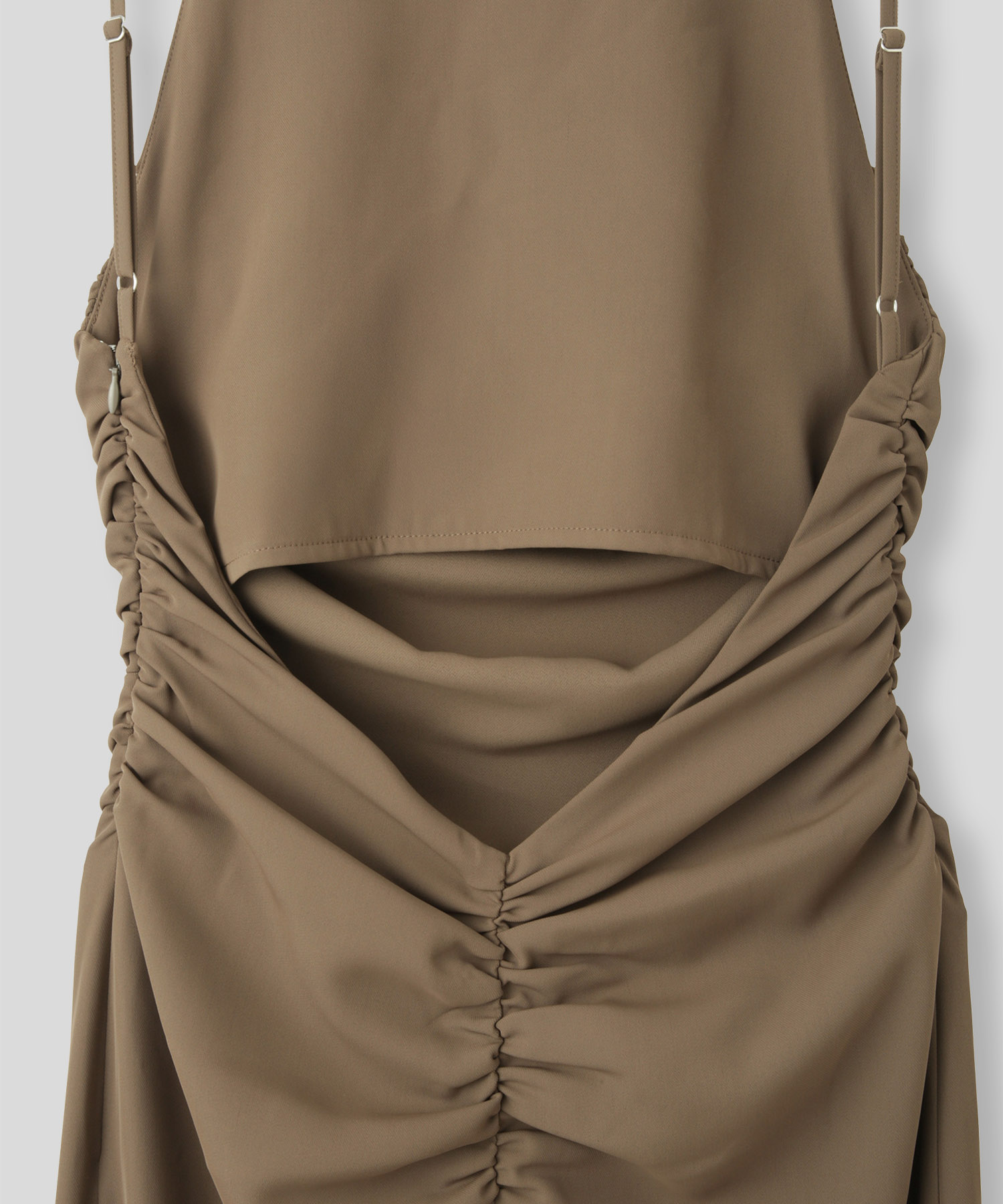 フィットネス バックオープンワンピ 海外 ロング丈 リゾートワンピ パーティ ディナー タイトワンピース 韓国風 綺麗め 細見え カジュアル KINO THE KEI