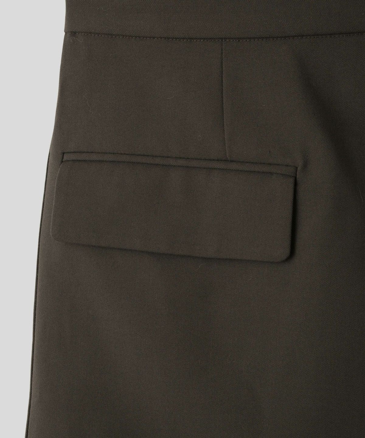 ミニスカート ショート丈 ミニボトム ウエストゴム 台形 タイトスカート 制服 韓国風 綺麗め 細見え カジュアル KINO THE KEI