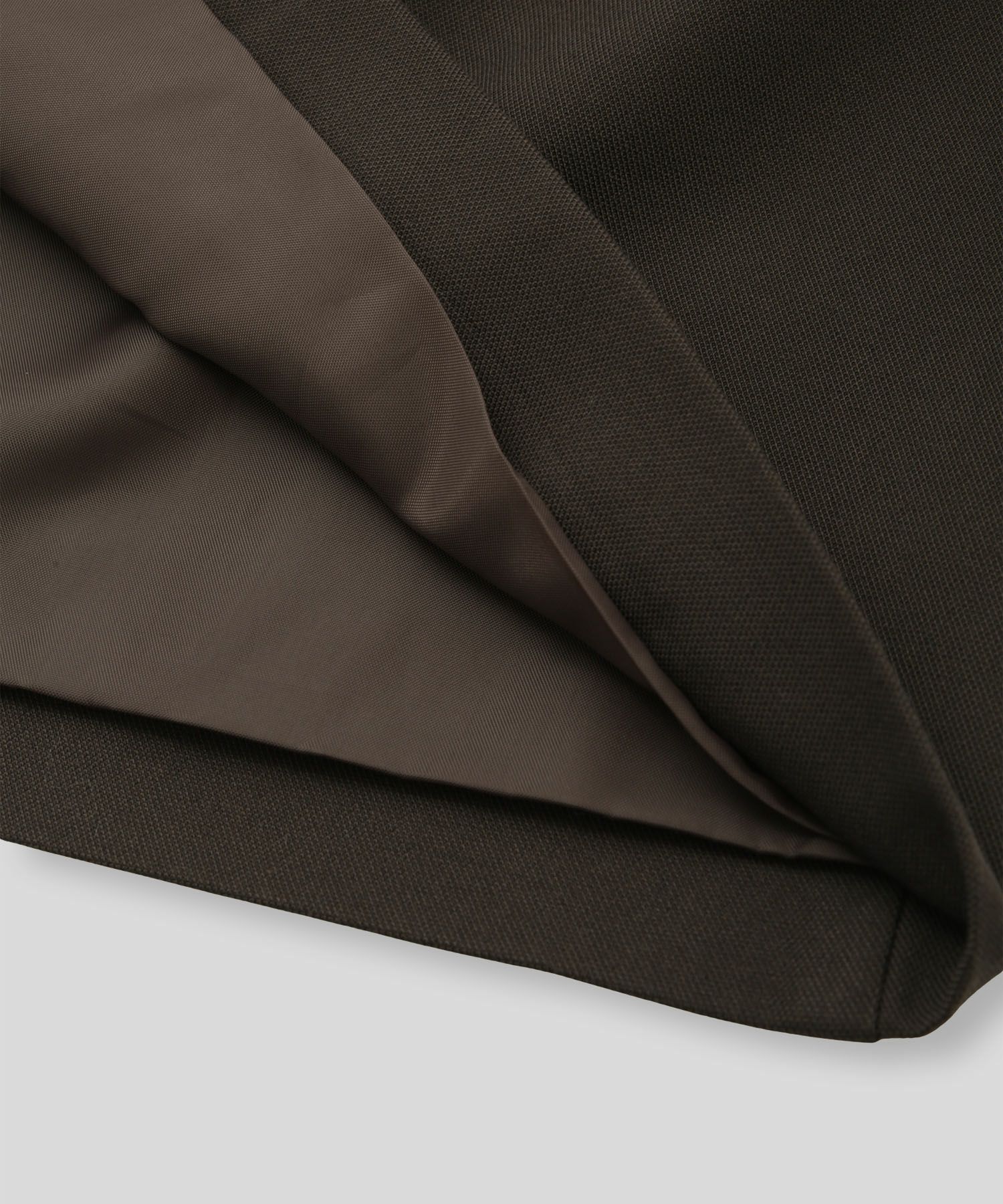 ミニスカート ショート丈 ミニボトム ウエストゴム 台形 タイトスカート 制服 韓国風 綺麗め 細見え カジュアル KINO THE KEI