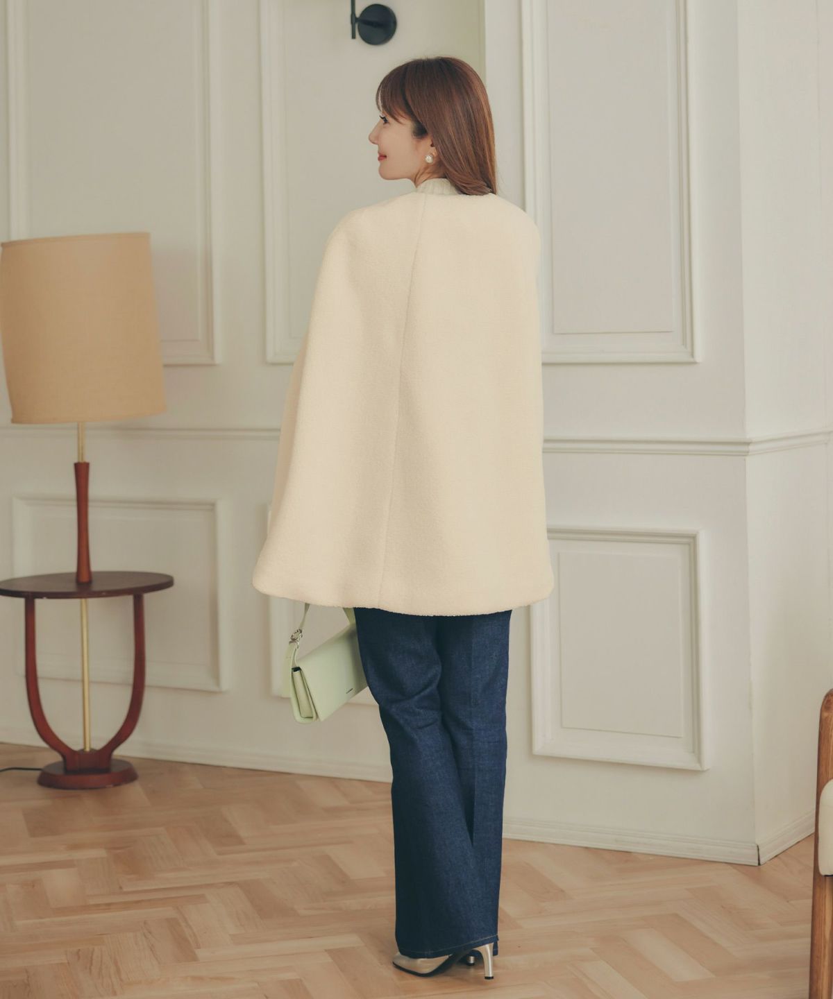 レディース アウター 秋冬 大人可愛い 上品 きれいめ 大人カジュアル フェミニン ジョイントスペース