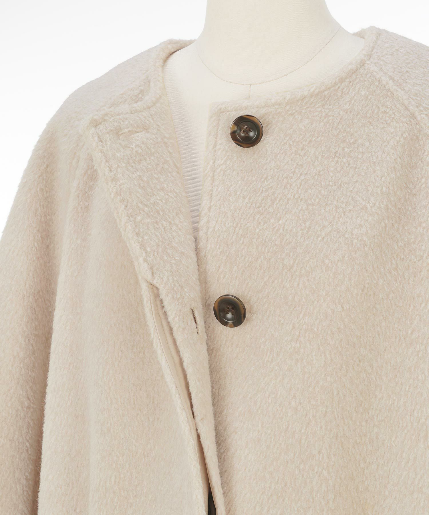 アウター レディース かわいい 上品 大人 カジュアル きれいめ オフィス フェニミン ジョイントスペース