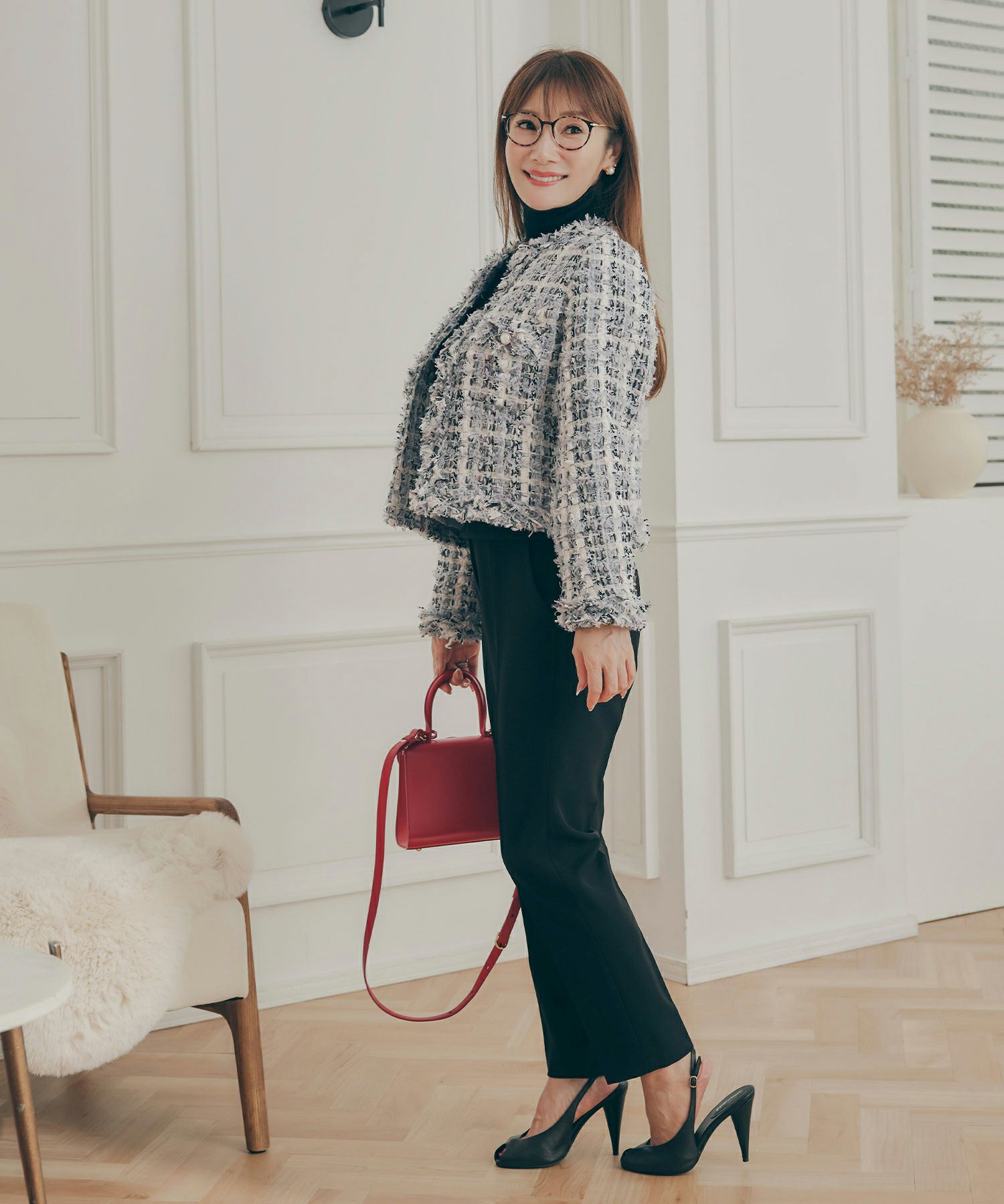 手洗い可 レディース アウター 秋冬 大人可愛い 上品 きれいめ オケージョン フェミニン ジョイントスペース