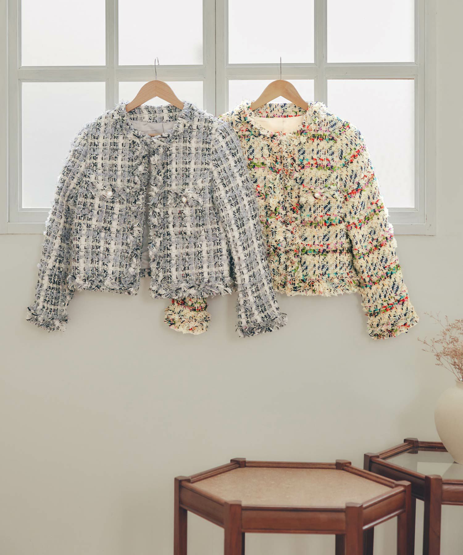 手洗い可 レディース アウター 秋冬 大人可愛い 上品 きれいめ オケージョン フェミニン ジョイントスペース