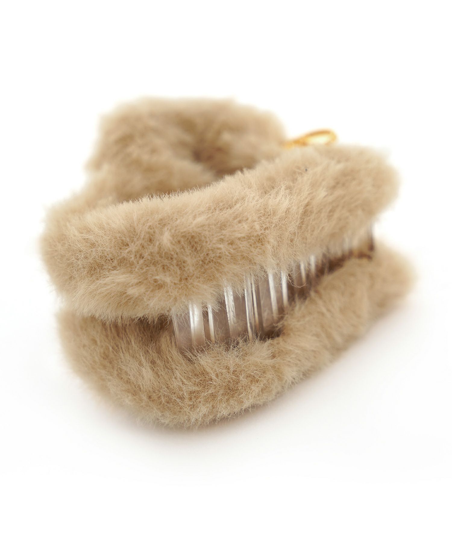 ヘアアクセサリー バンス ファー ハート クリップ ジョイントスペース