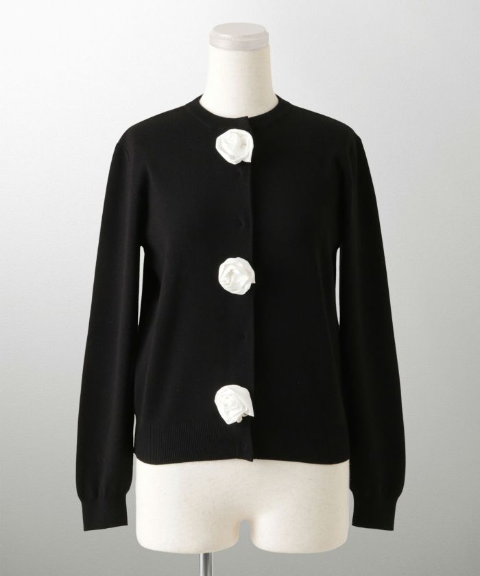 バラ色の暮し　レースカーディガン　美品！ バラ色の暮し レースカーディガン 美品！ バラ色の暮し ケイ山田の