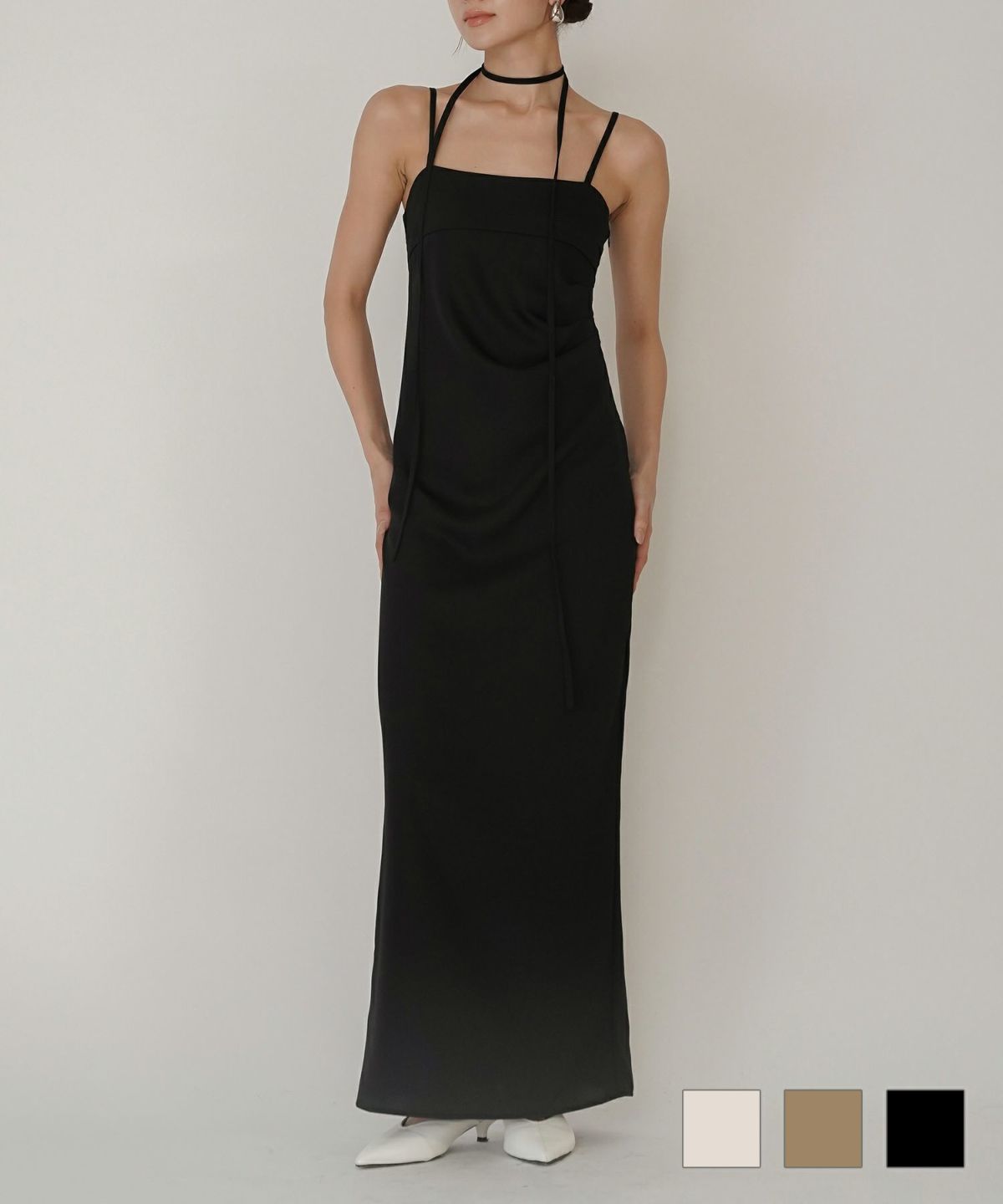 ストラップ アレンジ キャミワンピース KINO THE KEI