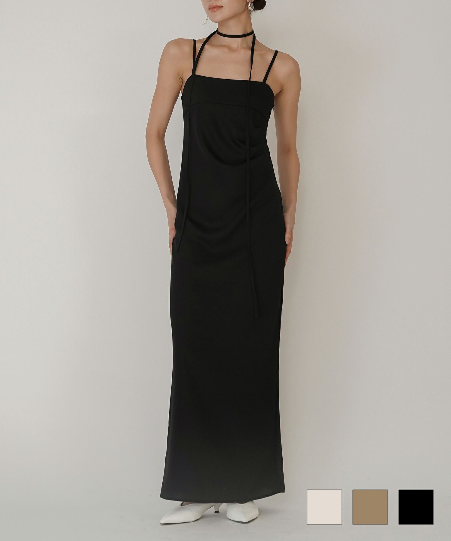 ストラップ アレンジ キャミワンピース KINO THE KEI