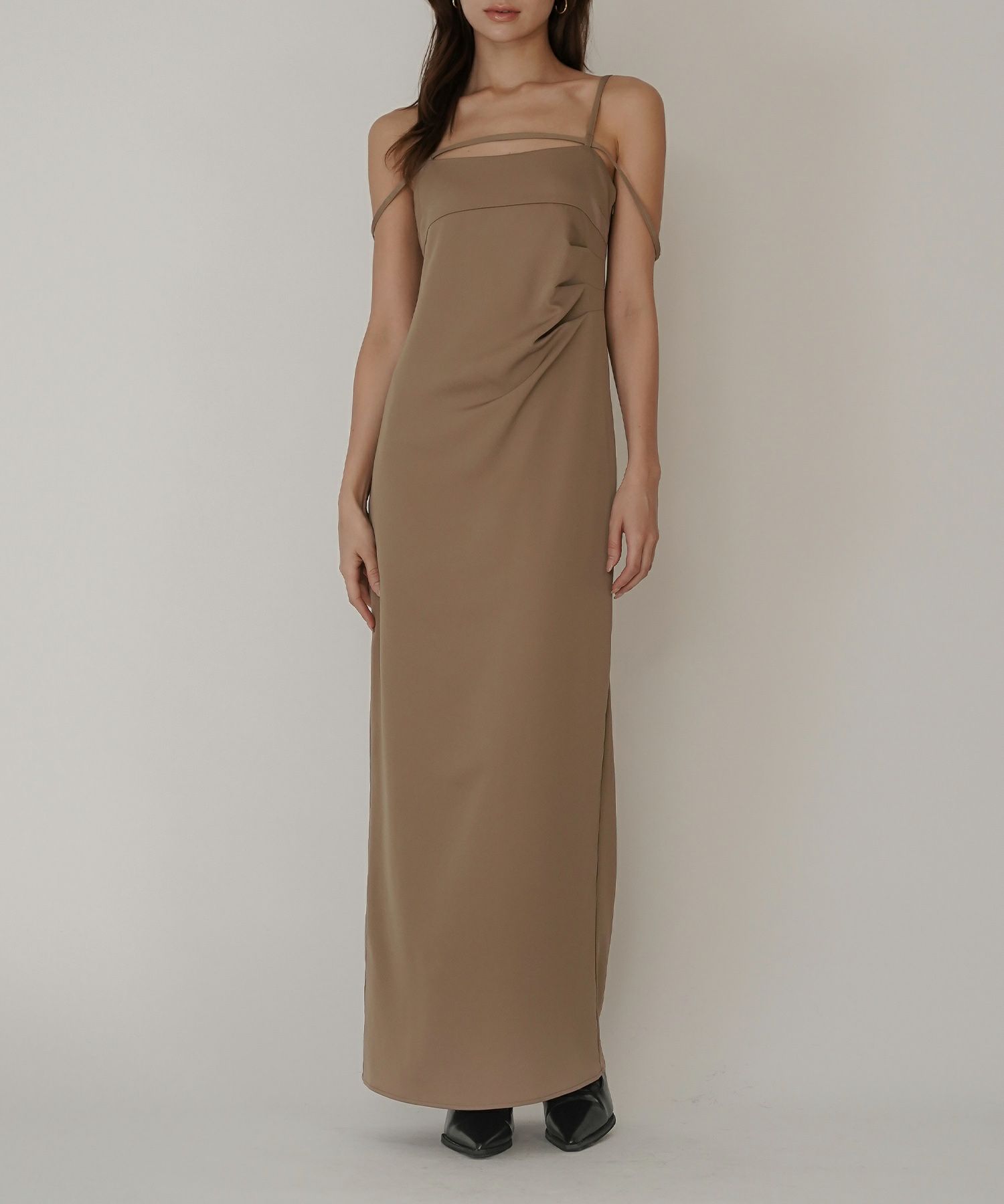 ストラップ アレンジ キャミワンピース KINO THE KEI