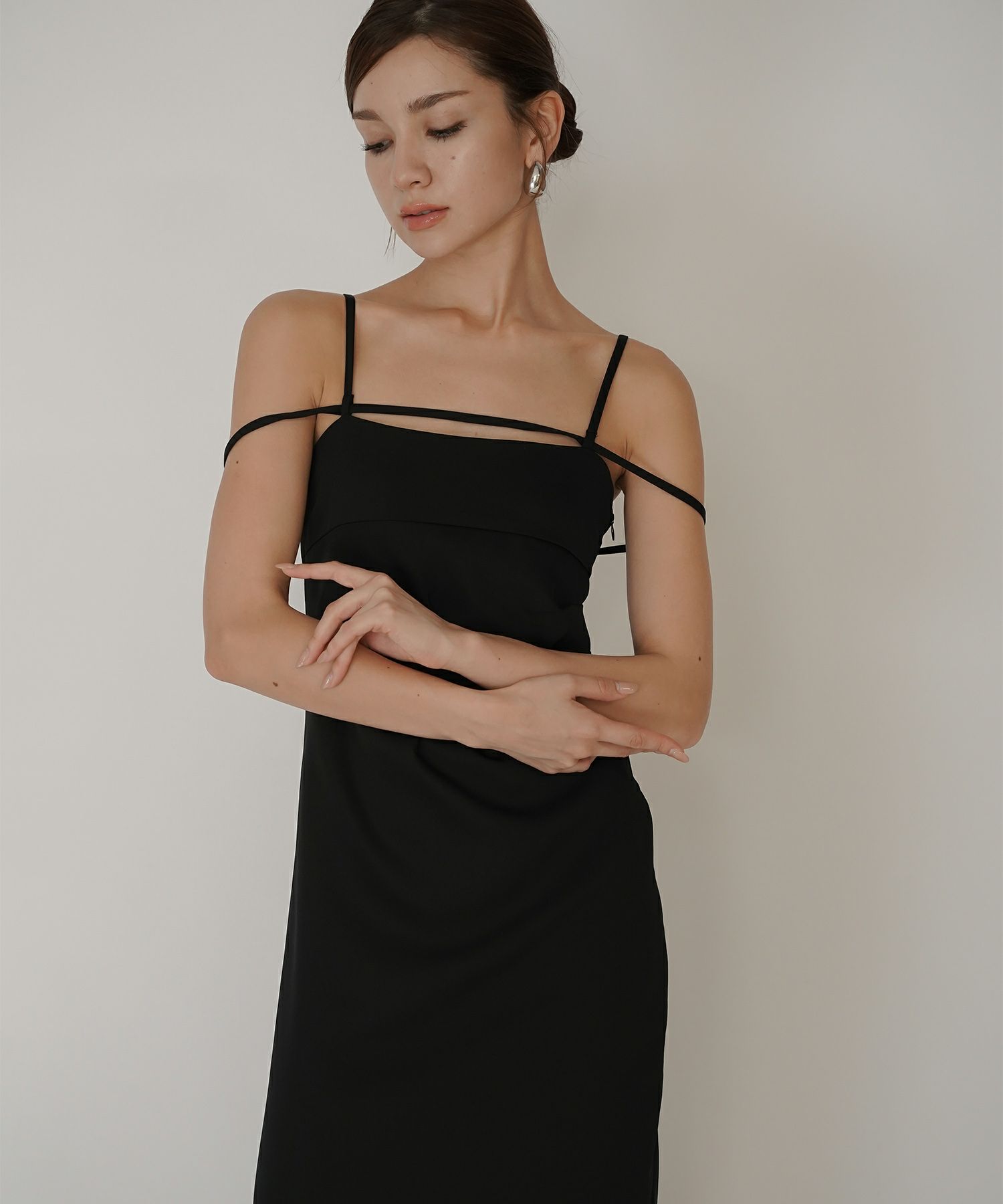 ストラップ アレンジ キャミワンピース KINO THE KEI