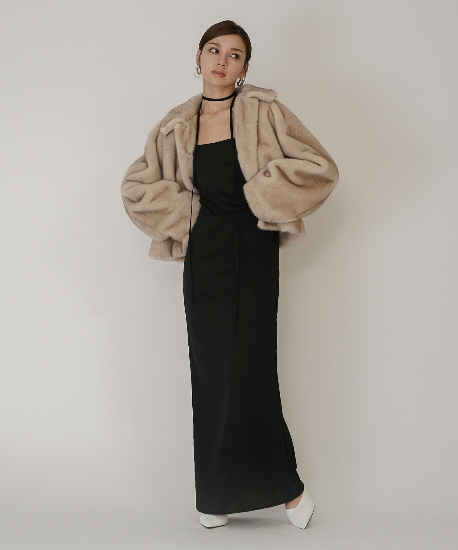 ストラップ アレンジ キャミワンピース KINO THE KEI