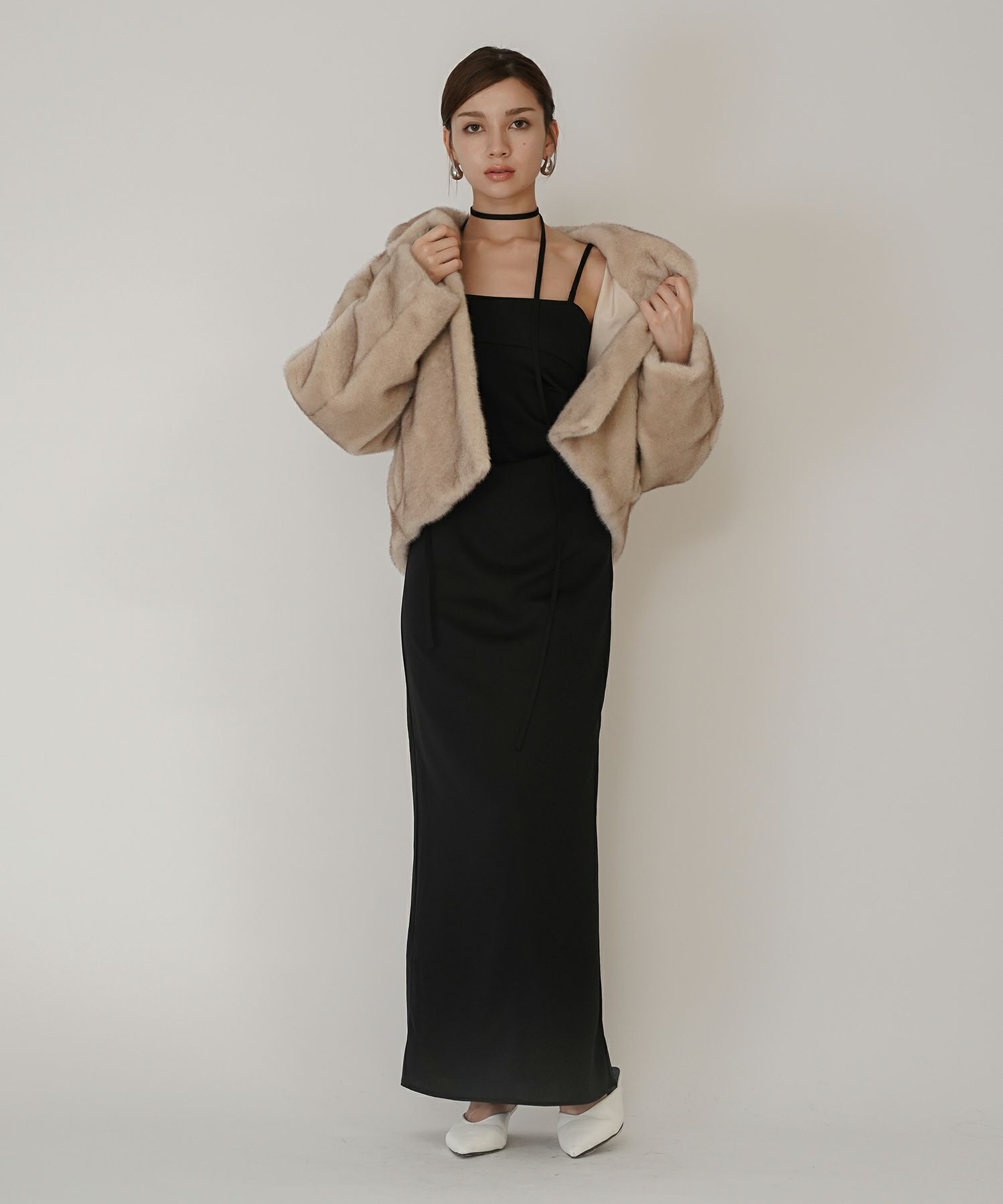 ストラップ アレンジ キャミワンピース KINO THE KEI