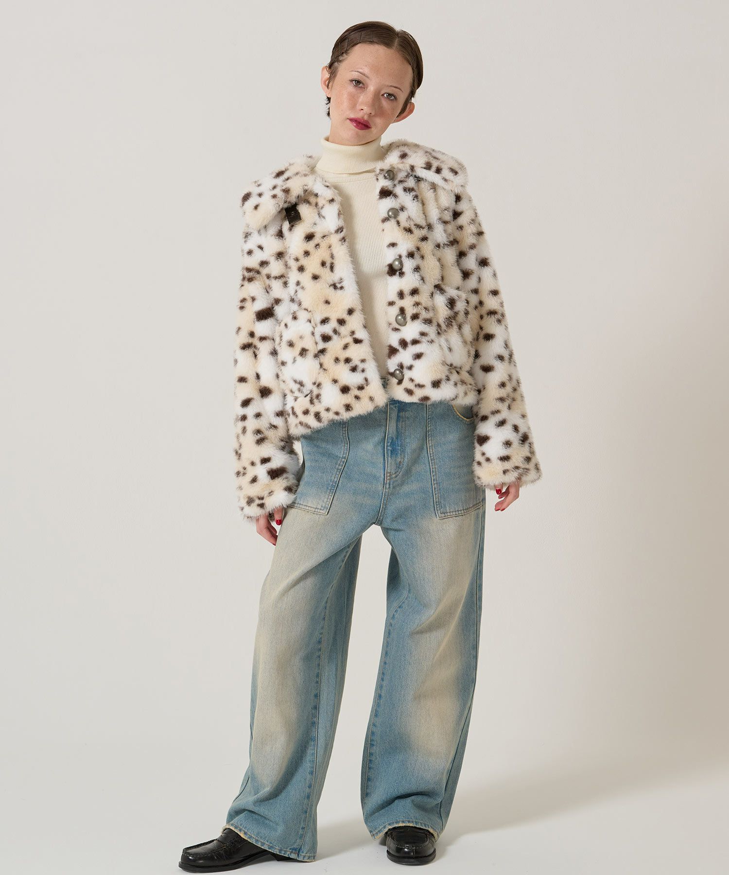 ファー/ショート/アウター/アニマル