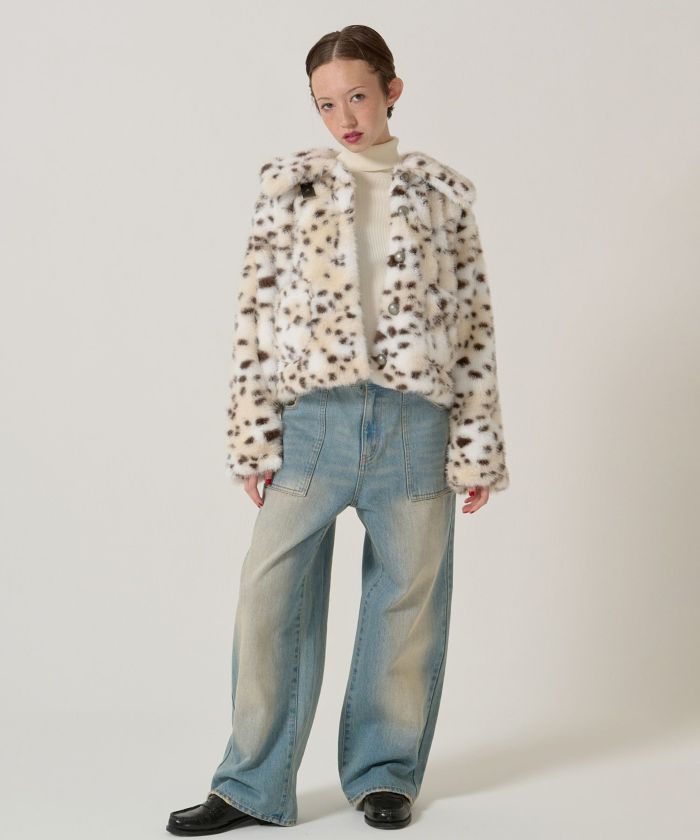 ファー/ショート/アウター/アニマル