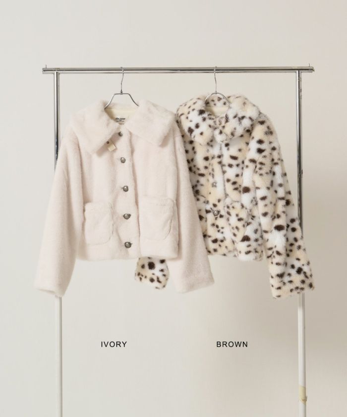 ファー/ショート/アウター/アニマル