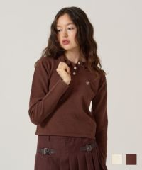 ベロア/フリル/ニット