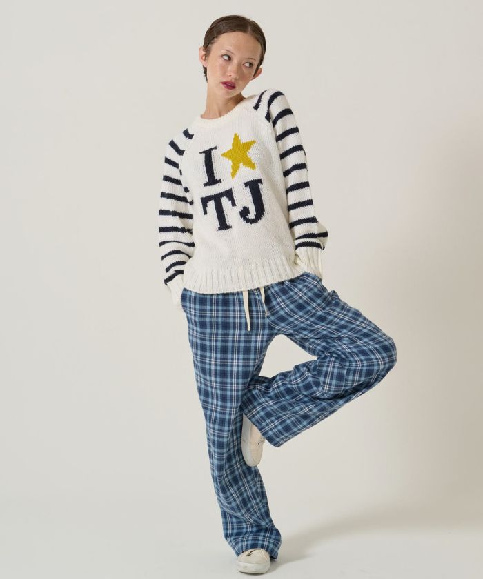 ノベルティ/ハート/チェック/パンツ