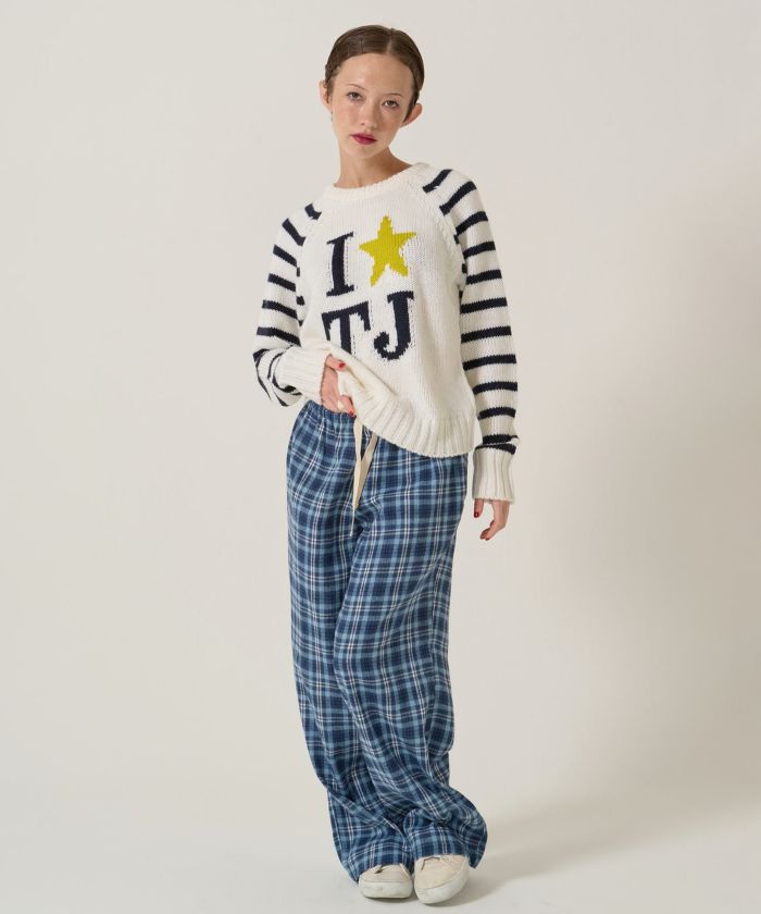 ノベルティ/ハート/チェック/パンツ