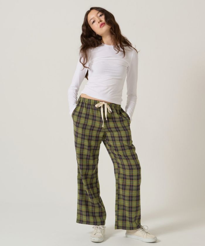 ノベルティ/ハート/チェック/パンツ