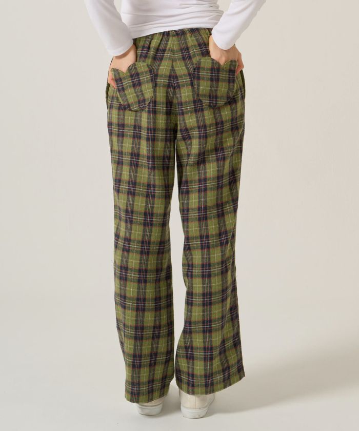 ノベルティ/ハート/チェック/パンツ