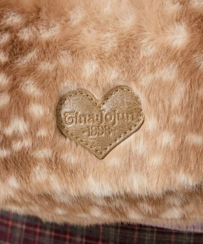 フェイクファー/ミニバッグ/バンビ