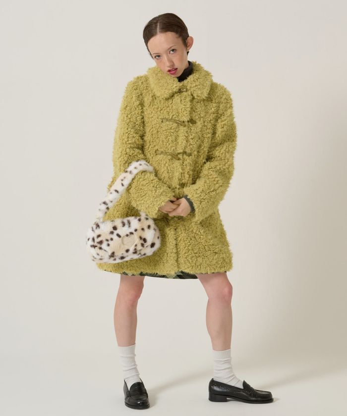 フェイクファー/ミニバッグ/ダルメシアン