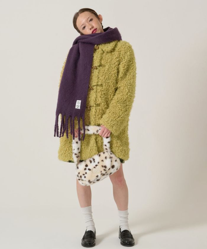 フェイクファー/ミニバッグ/ダルメシアン