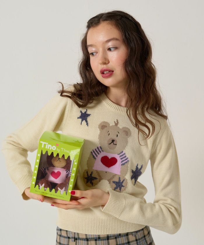 ベア/キーホルダー/TINO/ぬいぐるみ