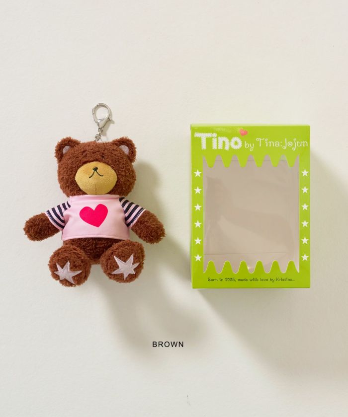 ベア/キーホルダー/TINO/ぬいぐるみ