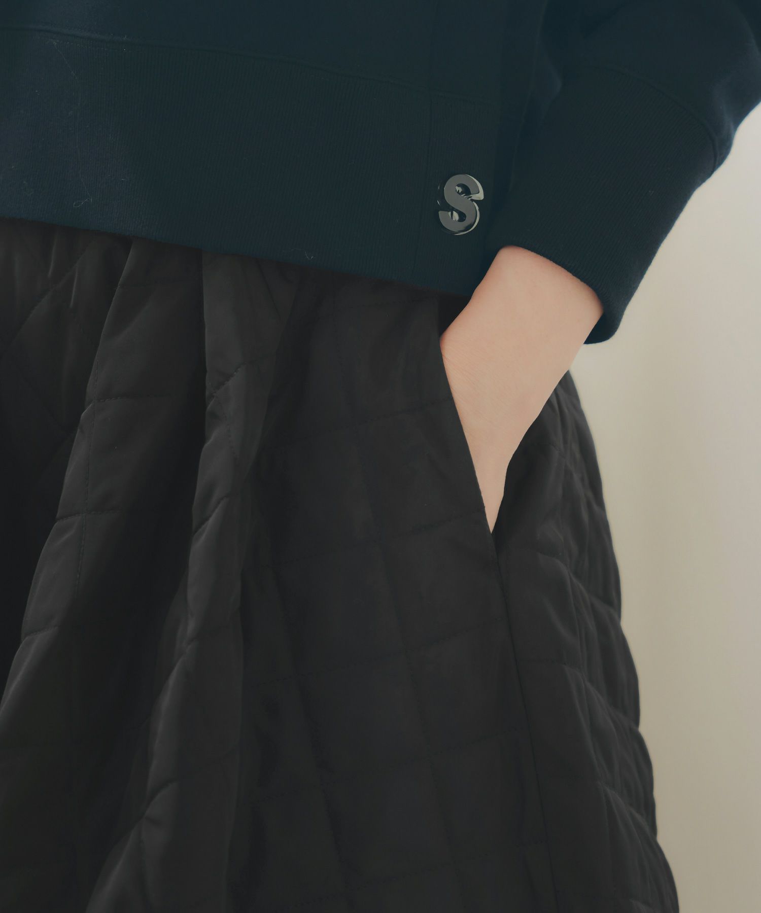 レディース 秋冬 大人可愛い 上品 きれいめ 大人カジュアル フェミニン オフィス 体型カバー ジョイントスペース