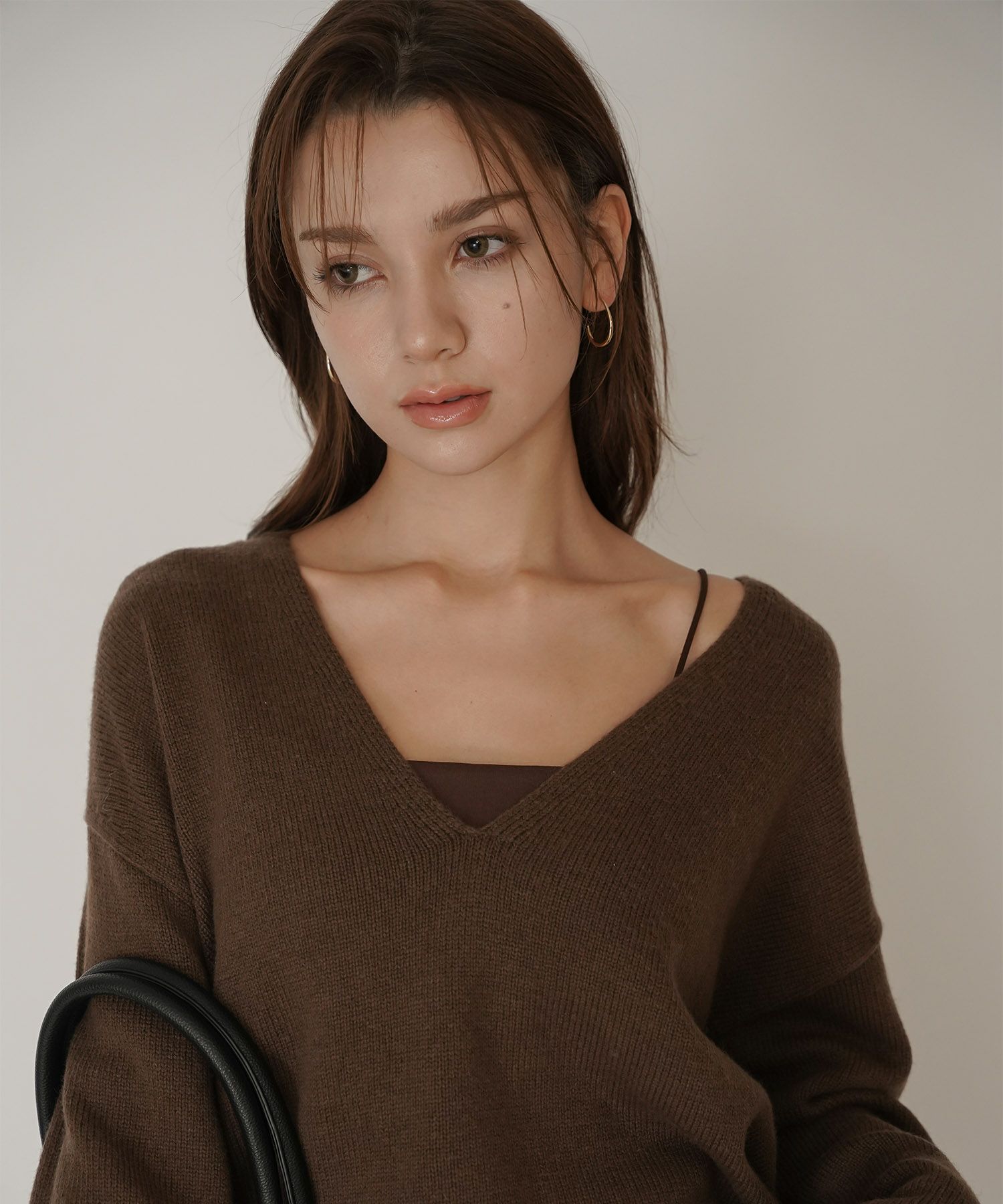 クリアカットソー ２WAY クロップド カップ付き トップス KINO THE KEI